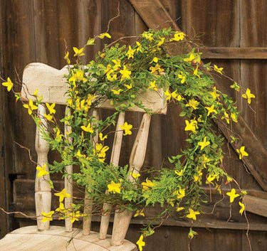 '+Forsythia Wreath, 22